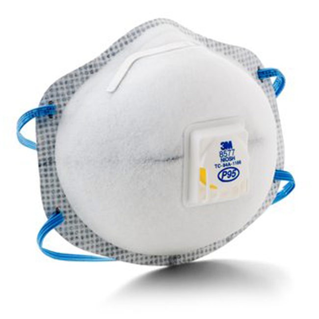 3M 8577 Respirator P95 Organic Vapor with Valve Northern California