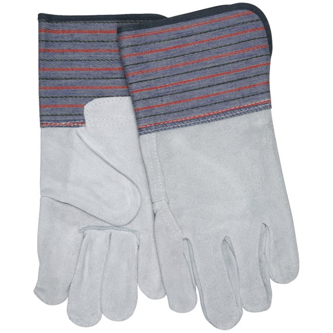 MCR Safety 1318 Leather Palm Work Glove with Gauntlet Cuff Northern