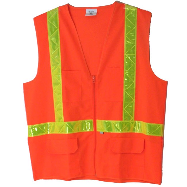 valcrest 28250 class 2 safety vest orange knit polyester valcrest 28250 class 2 safety vest orange knit polyester