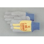 North Star 196 Big Champ  Leather Glove Yellow Canvas back and Knit wrist