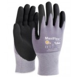 PIP 34-874 MaxiFlex® Ultimate by ATG®, Black Micro-Foam Coated Palm and Finger Tips, Gray Nylon Liner with Lycra®