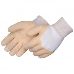 Liberty 2303 Rubber Coated Crinkle glove with knit wrist. Standard rubber weight.