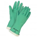 MCR Safety 5320 15 mil Nitri-Chem Latex Work Glove Size 10 Flock lined