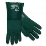 MCR Safety 6414 Double Dipped PVC Work Glove 14"