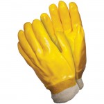 MCR Safety 6600 Single Dipped PVC Work Glove with Knit Wrist