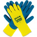 MCR Safety 9690Y Flex Therm Latex Dipped Hi-Vis Work Glove