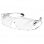 MCR Safety OG110AF Law Over the Glass Clear Anti-fog Lens Safety Glasses
