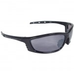Radians CS1-60 Chaos™ Safety Eyewear  Black/Silver Mirrored