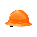 Radians QHR6-ORG Quartz™ Full Brim Hard Hats with 6 Point Ratchet Orange