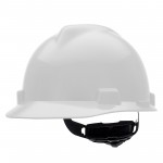 MSA 477482 V-Gard® Protective Cap White with Fas-Trac® Ratchet