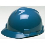 MSA 475359 V-Gard® Protective Cap MSA Blue with Fas-Trac® Ratchet