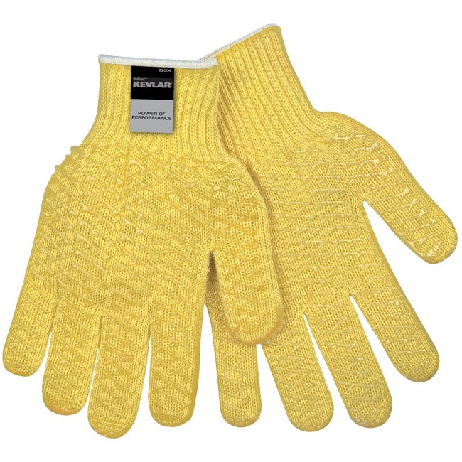 MCR Safety 9370H Dotted Honeycomb Kevlar Cut Resistant Work Glove ...